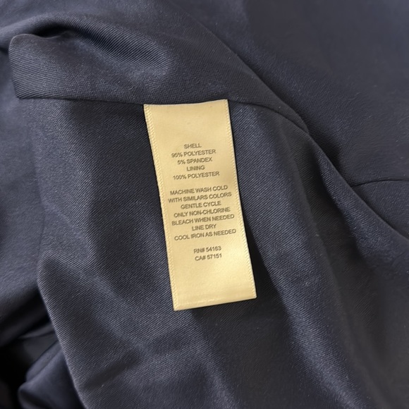 🔥🔥🔥NEW Eliza J High Low Blue Tie Dye Print Dress Size 8 - Picture 7 of 8